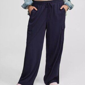 Wide Leg Cargo Pant-Blue- Sz. 2R-NWT